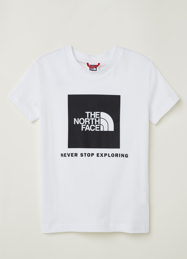 The North Face Box T Shirt Met Logoprint Wit De Bijenkorf Be The North Face Box T Shirt Met Logoprint Wit De Bijenkorf Be