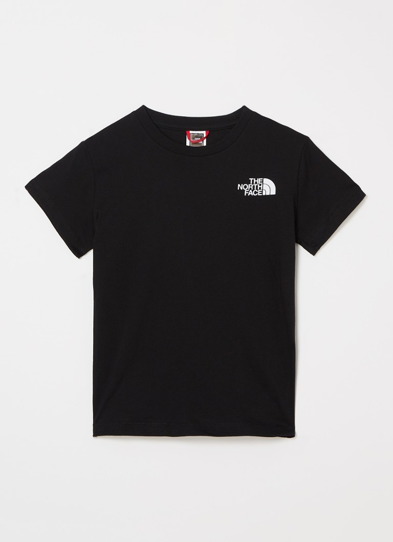 The North Face - Dome T-shirt met logoprint - Zwart