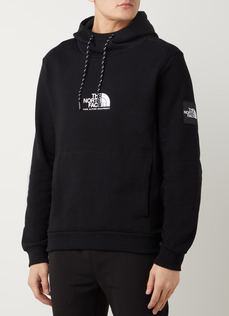 Giotto Dibondon Cyberruimte beschermen The North Face Fine Alpine hoodie met logoprint • Zwart • deBijenkorf.be