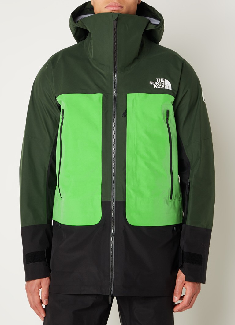 The North Face - Summit Verbier GTX ski-jas met ritszakken en logo - Groen