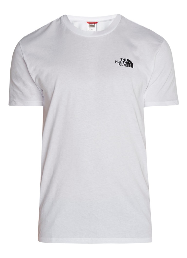 The North Face T Shirt Met Logoprint Wit De Bijenkorf Be The North Face T Shirt Met Logoprint Wit De Bijenkorf Be