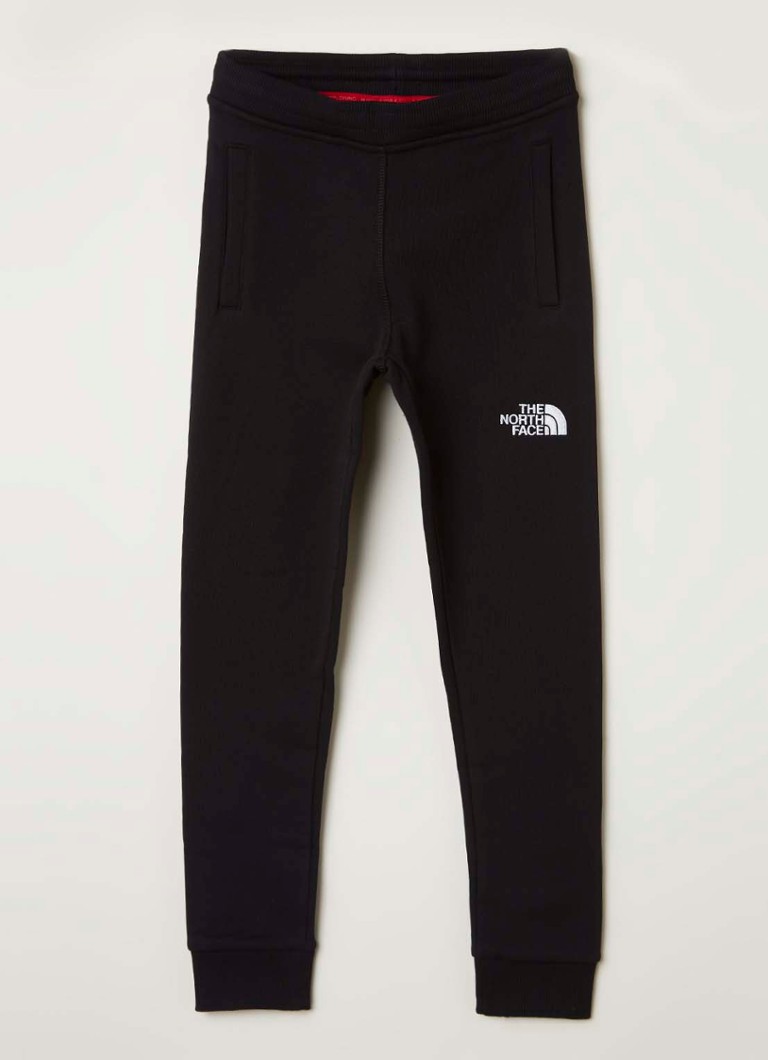 The North Face - Tapered fit joggingbroek met logoborduring - Zwart