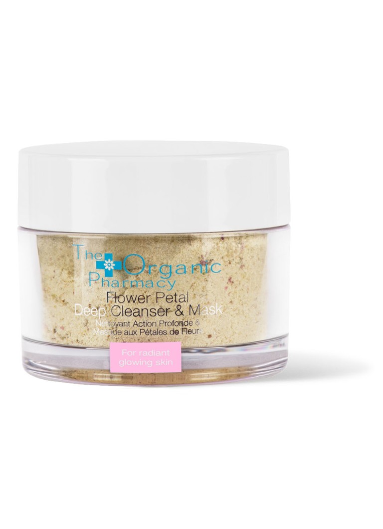 The Organic Pharmacy - Flower Petal Deep Cleanser And Exfoliating Mask - cleanser & masker - null