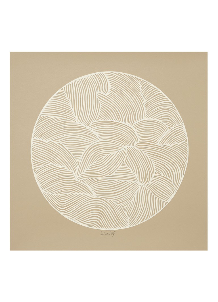 THE POSTER CLUB - Moon No. 01, Little Detroit print - Lichtbruin
