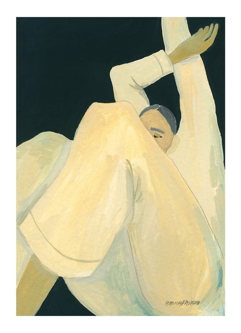 THE POSTER CLUB - The Dream, Hanna Peterson print - Zwart