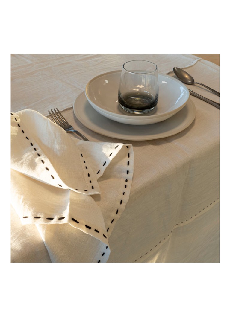 The Table Weave tafelkleed van 240 x 150 Gebroken wit • deBijenkorf.be