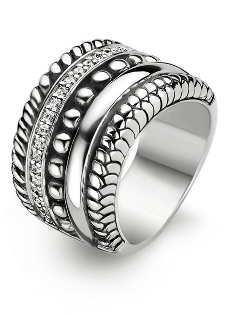 Noord West Boren Oceaan TI SENTO - Milano Ring van zilver met zirkonia 1835ZI • Zilver • deBijenkorf.be Noord West Boren Oceaan TI SENTO - Milano Ring van zilver met zirkonia 1835ZI • Zilver • deBijenkorf.be