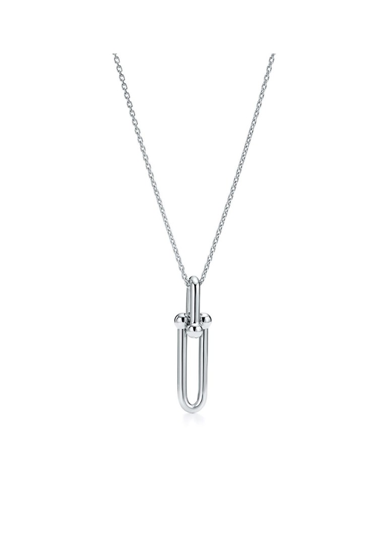 Tiffany & Co. - Link ketting van sterling zilver met hanger 47049 - Zilver