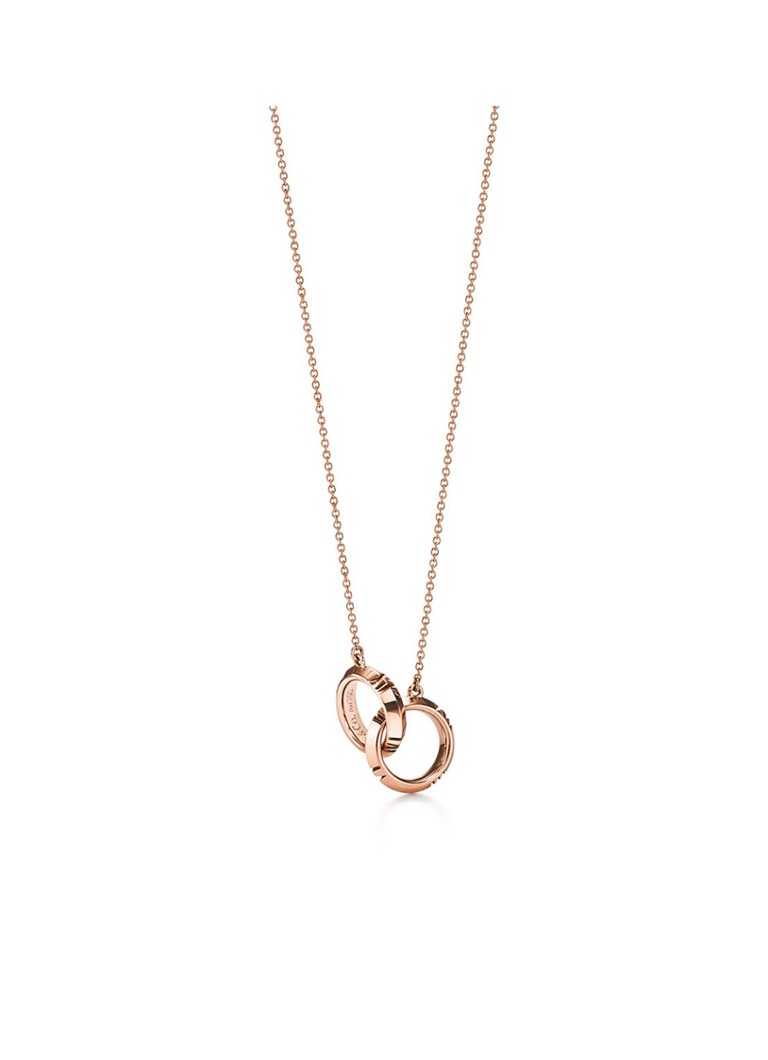 Tiffany & Co. - Sautoir Atlas X Large en or rose avec pendentif 67132 - null