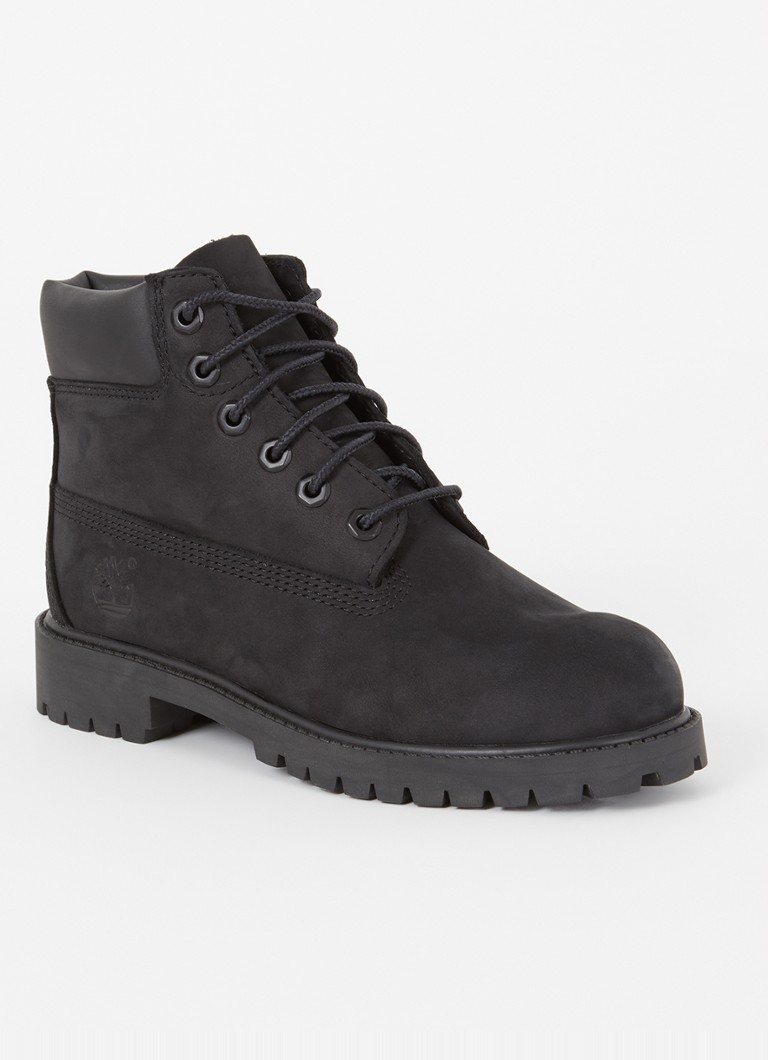 Timberland - 6 Inch veterboot van nubuck - Zwart
