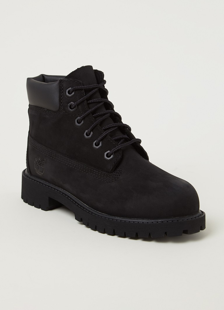 Timberland - Premium veterboot van nubuck - Zwart