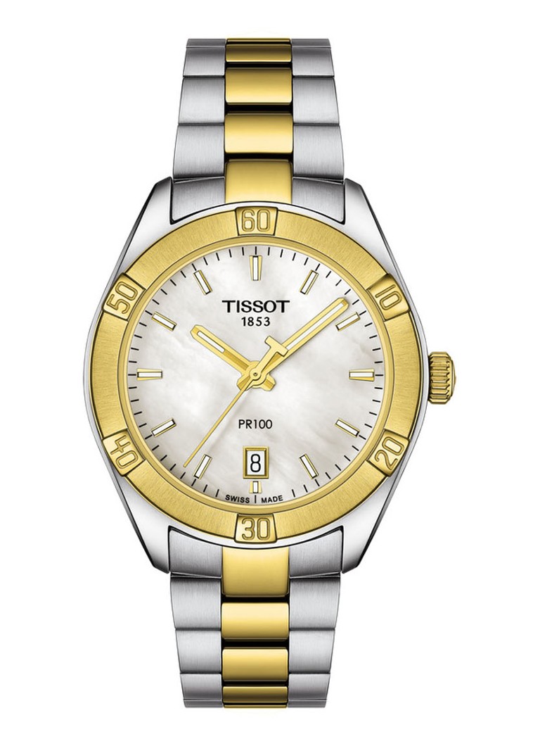 Tissot - PR 100 Sport Chic horloge T1019102211100 - Zilver