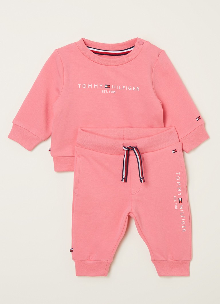 Tommy Hilfiger Ensemble Bebe Avec Pull Et Pantalon De Jogging 50 De Bijenkorf