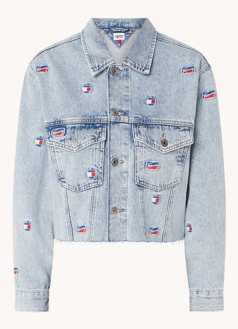 Radoznalost Momentum drveni spijkerjas tommy hilfiger logo popodne