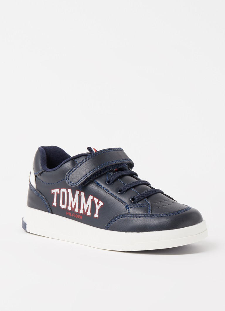 Tommy Hilfiger - Sneaker avec logo - Bleu foncé