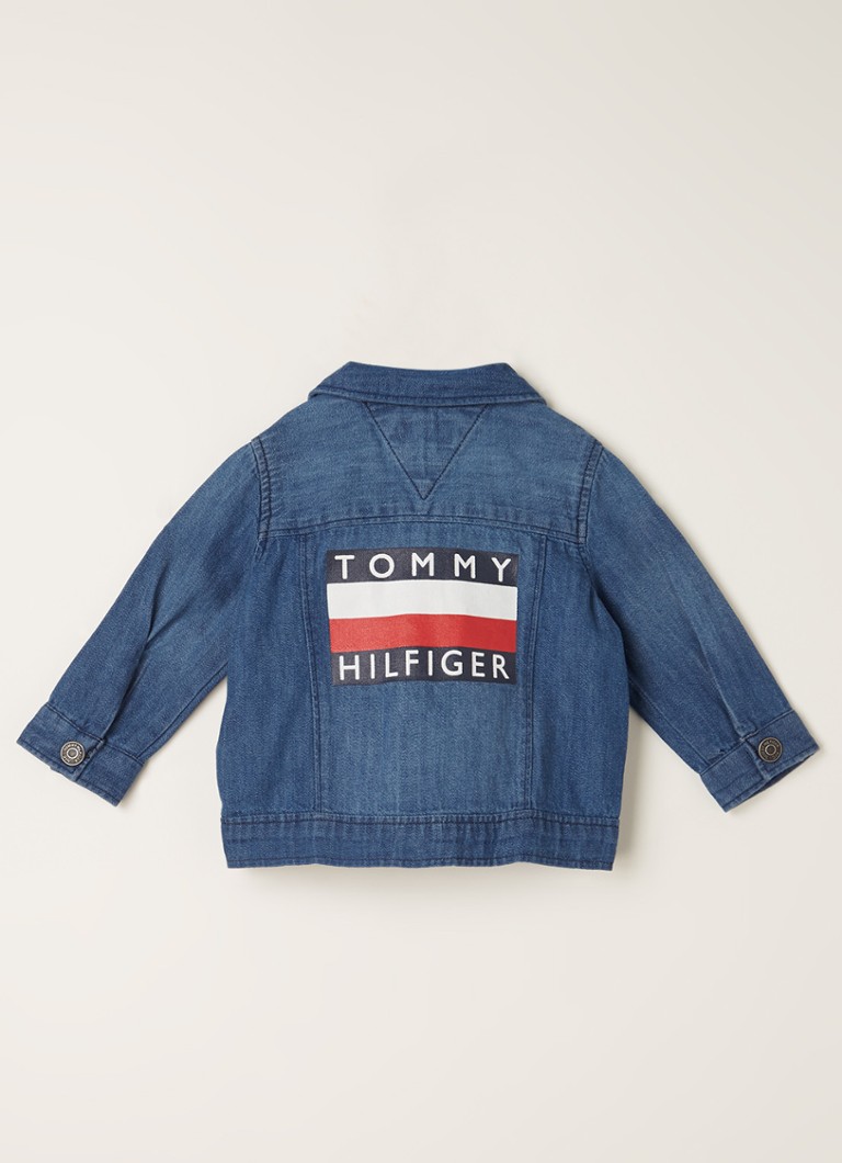 Industrialisieren Perseus Sumpf spijkerjas tommy hilfiger dames logo