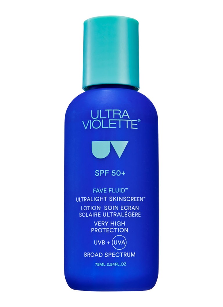 Ultra Violette - Fave Fluid SPF 50 Lightweight - zonnebrand voor het gezicht - null