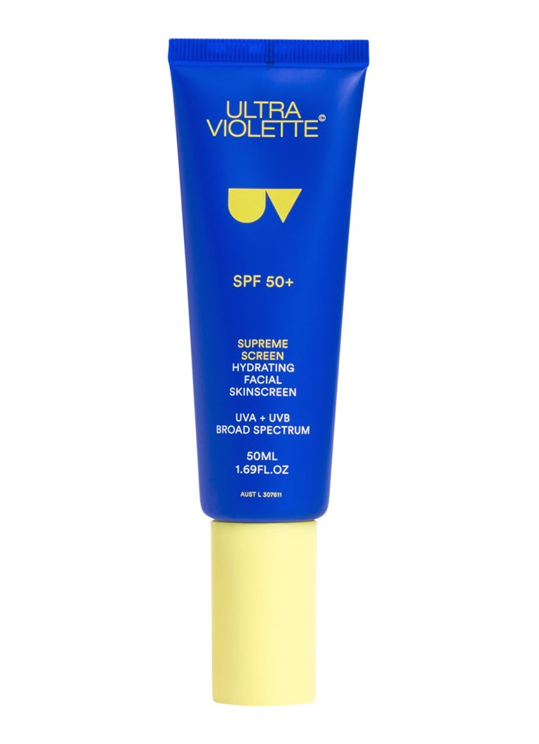 Ultra Violette - Supreme Screen Hydrating Facial Skinscreen SPF50+ - zonnebrand voor het gezicht - null