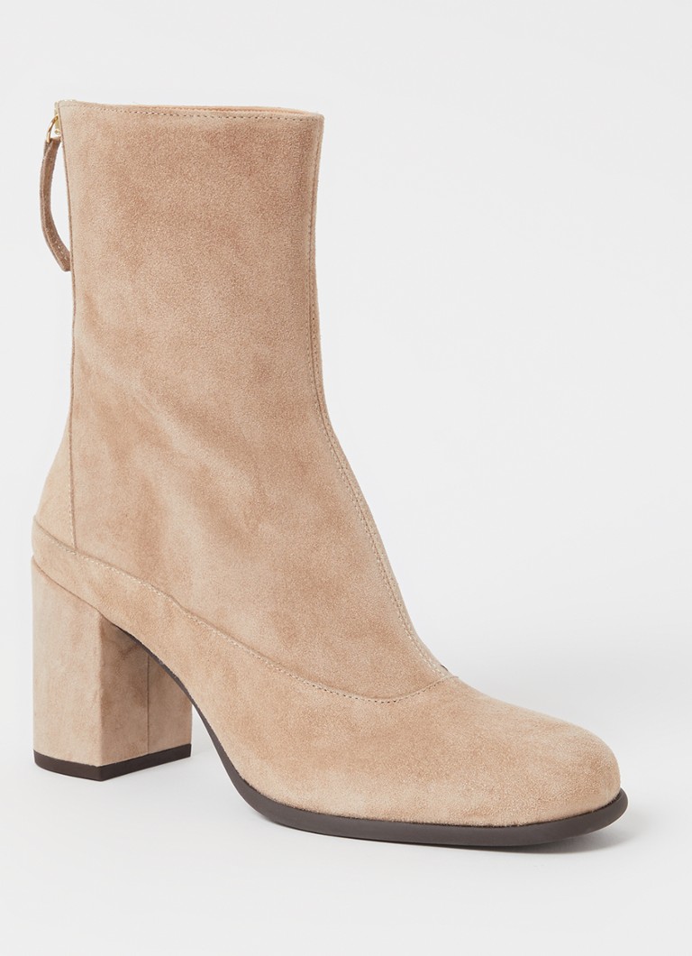 Unisa enkellaarsje van suède