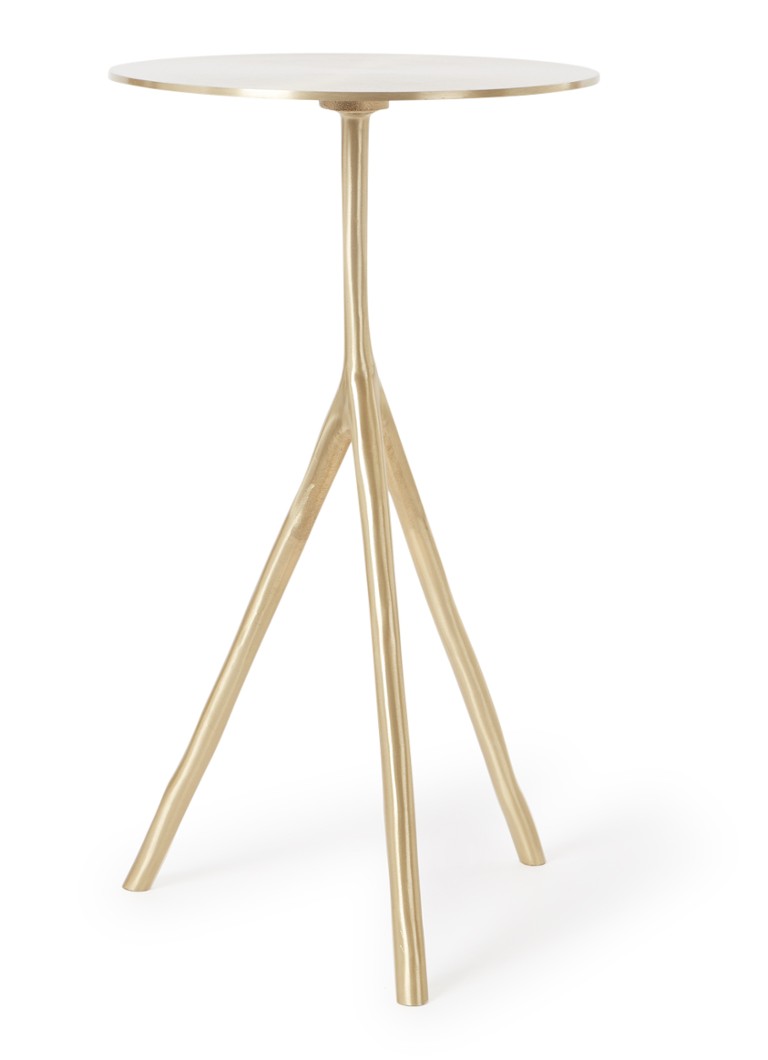 Urban Nature Culture - Eleni bijzettafel 30,5 cm  - Goud