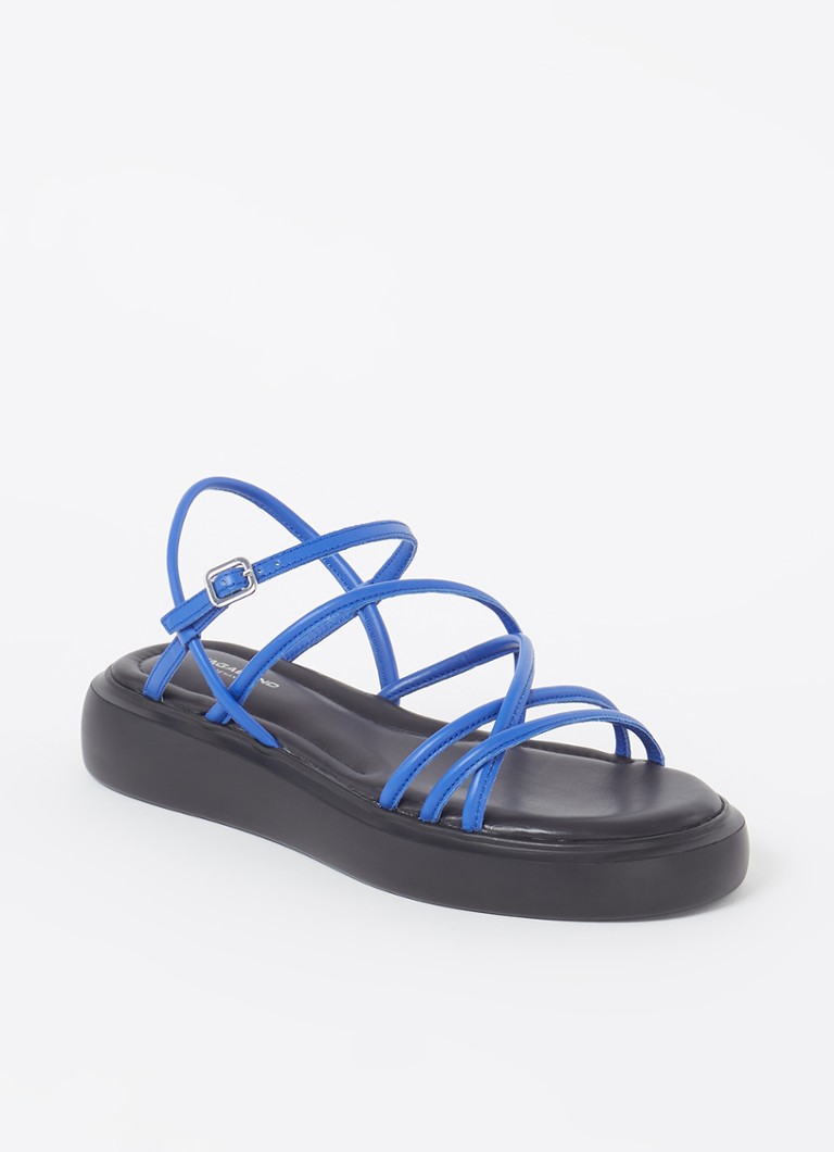 Vagabond - Blenda sandaal van leer  - Kobaltblauw