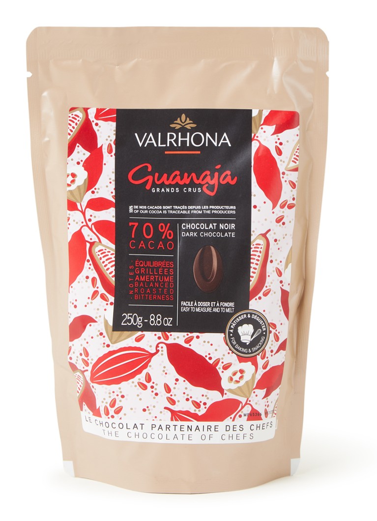 Valrhona - Guanaja 70% pure chocolade 250 gram - null