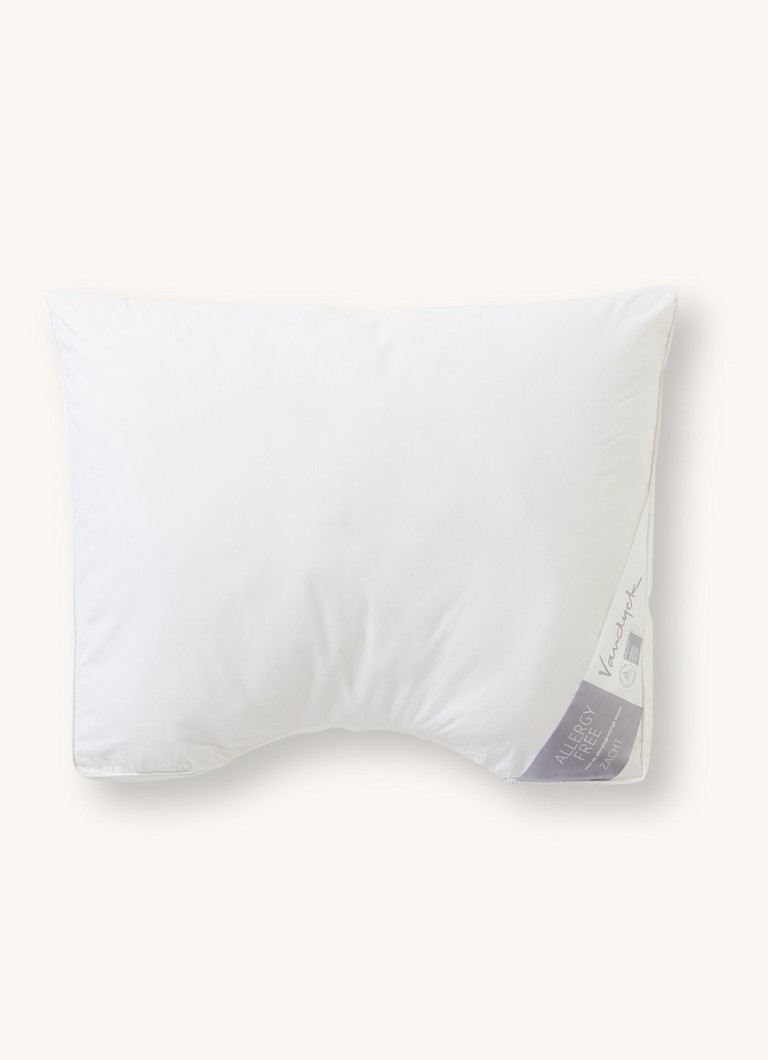 Vandyck - Allergy Free zacht hoofdkussen met vulling van polyester 60 x 70 cm - Wit