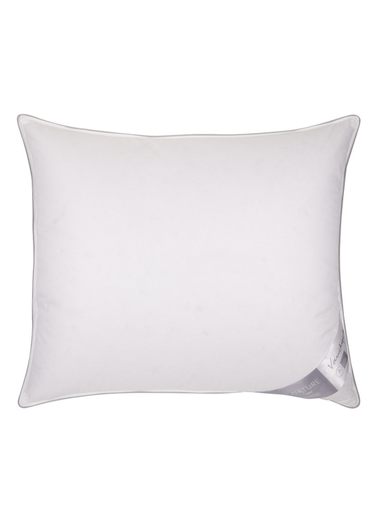 Vandyck - Pure Nature tweekamer stevig hoofdkussen 60 x 70 cm - Wit