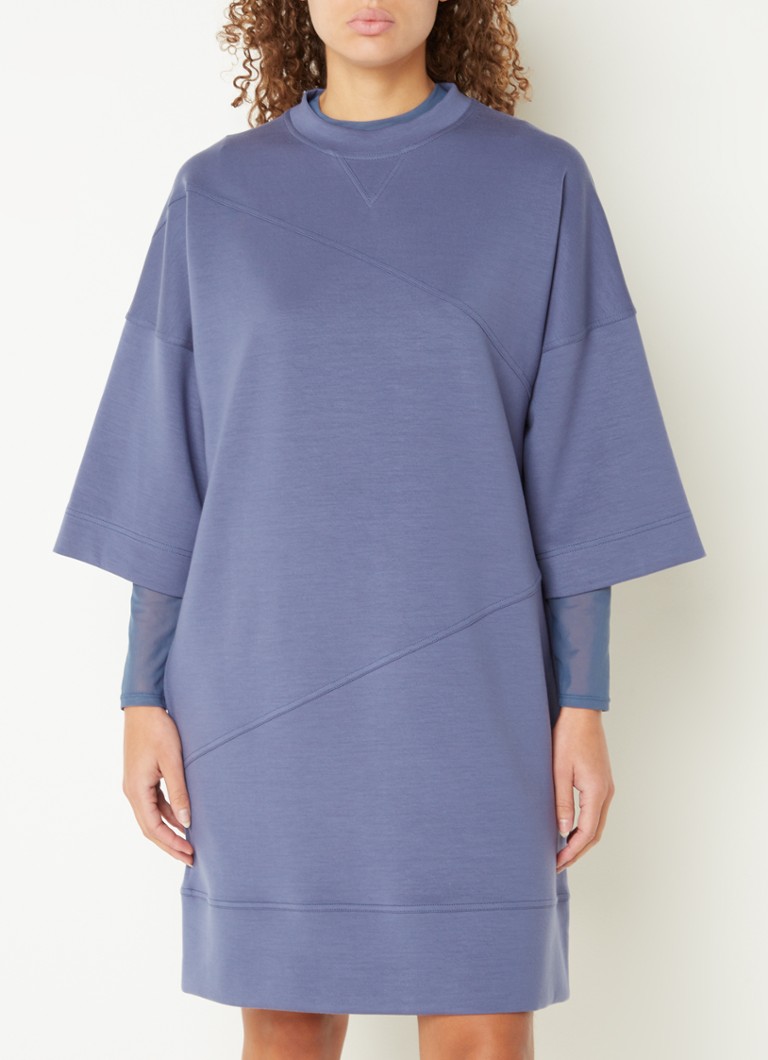 T Shirt Jurk Dames Zwart Blondie Oversized T-Shirt Jurk Dames