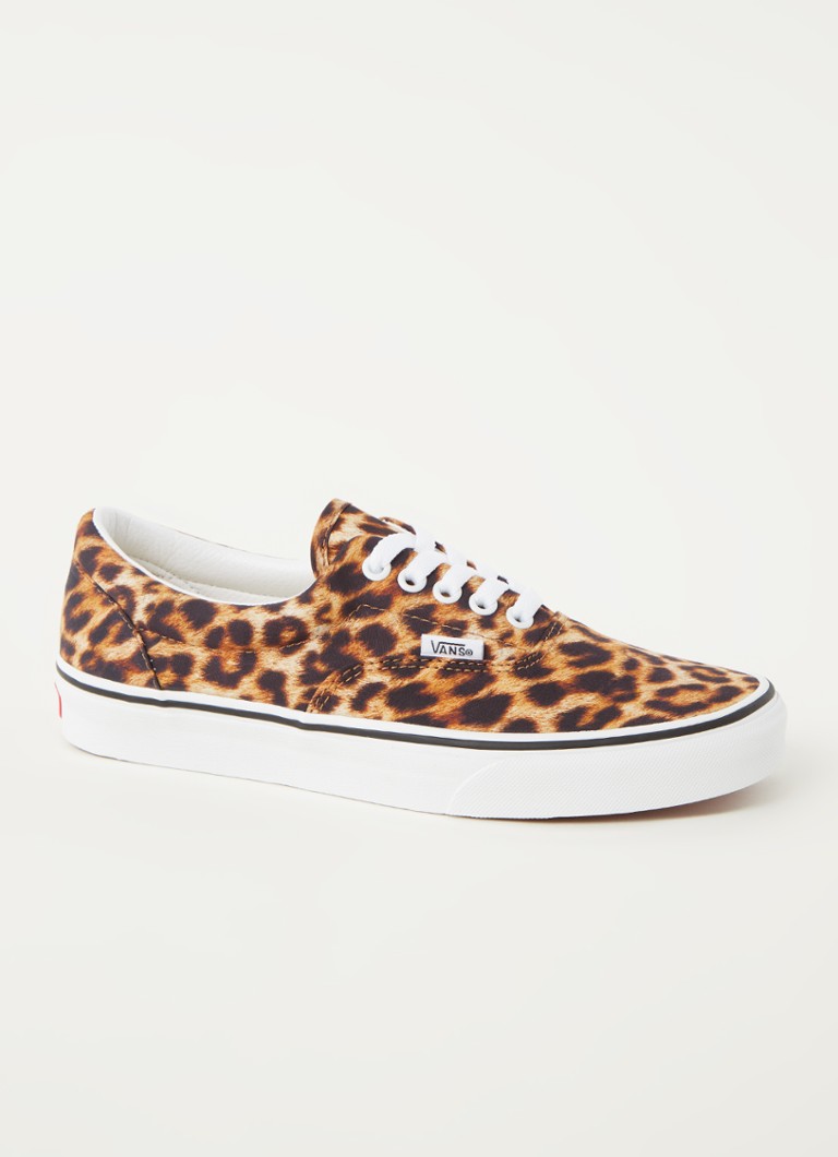 VANS - Sneaker Era à imprimé léopard - Marron