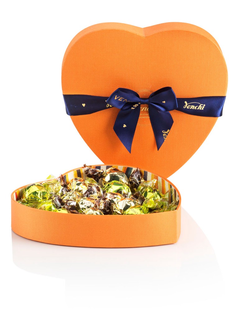 Venchi - Chocolade Murrine Heart giftbox 194 gram - Multicolor