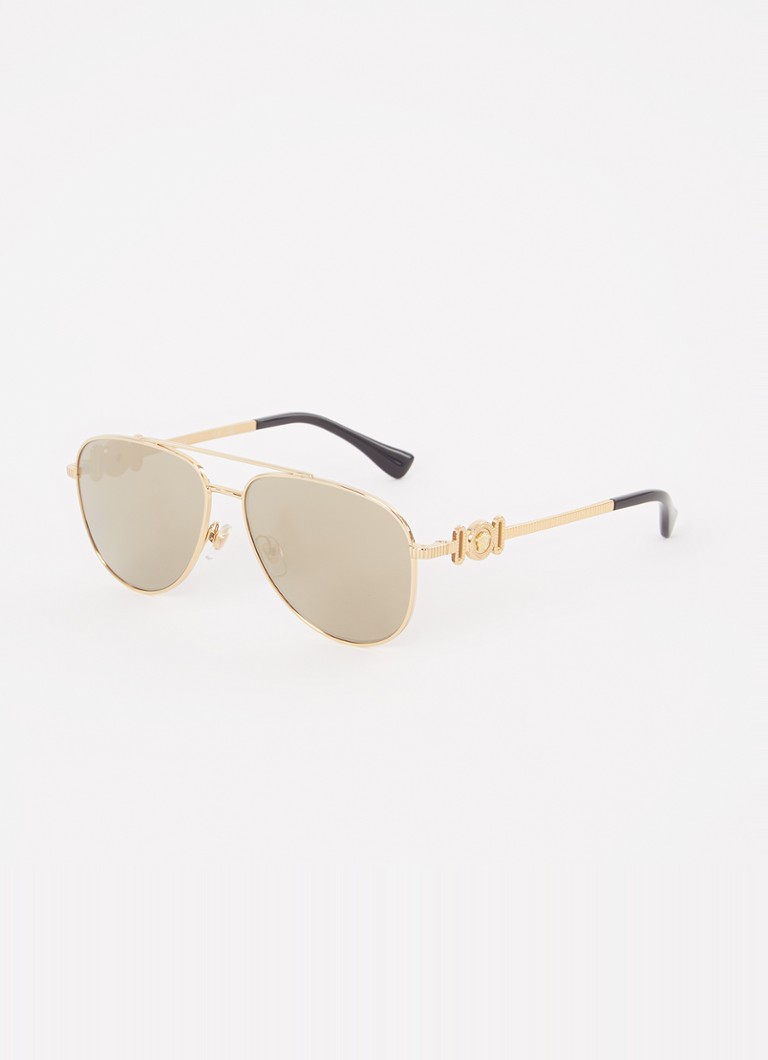 Versace - Piloten zonnebril VK2002 - Goud