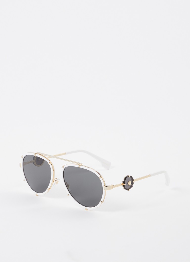 Versace - VERSACE *VE2232 61 WHT GRY - Wit