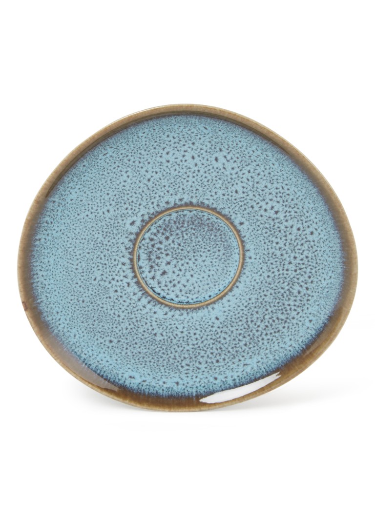 Villeroy & Boch - Assiette à dessert Lave Glacé 15,5 cm - Bleu