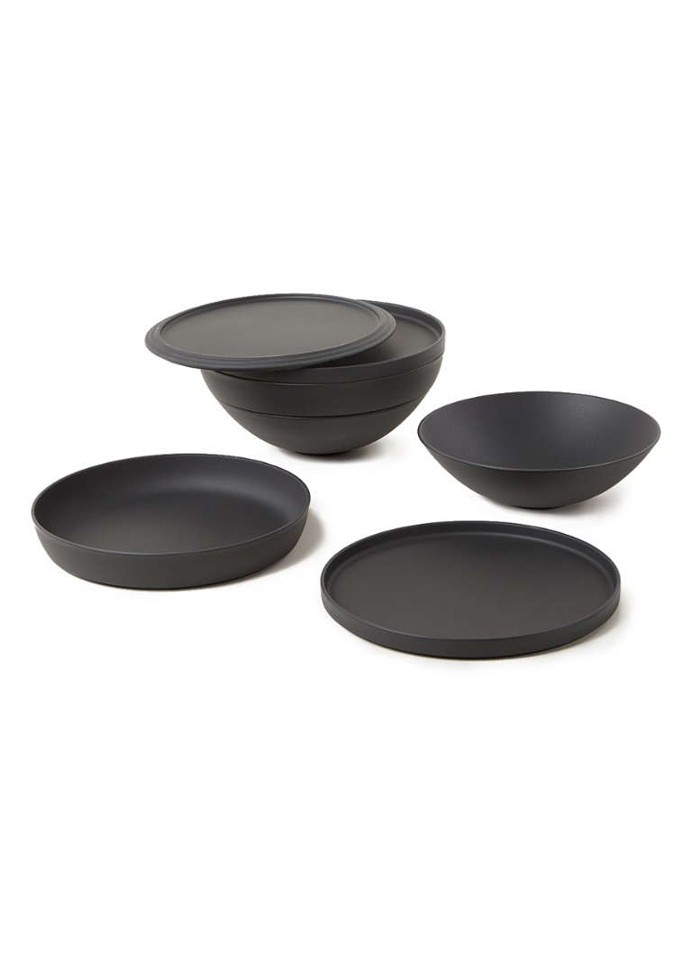 Villeroy & Boch - Set de service Iconic La Boule 7 pièces - Noir