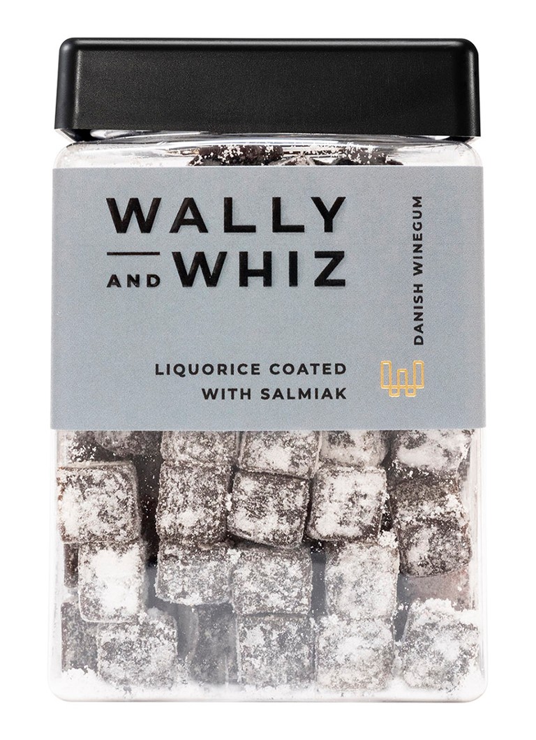 Wally and Whiz - Liquorice met Salmiak winegums 240 gram - null