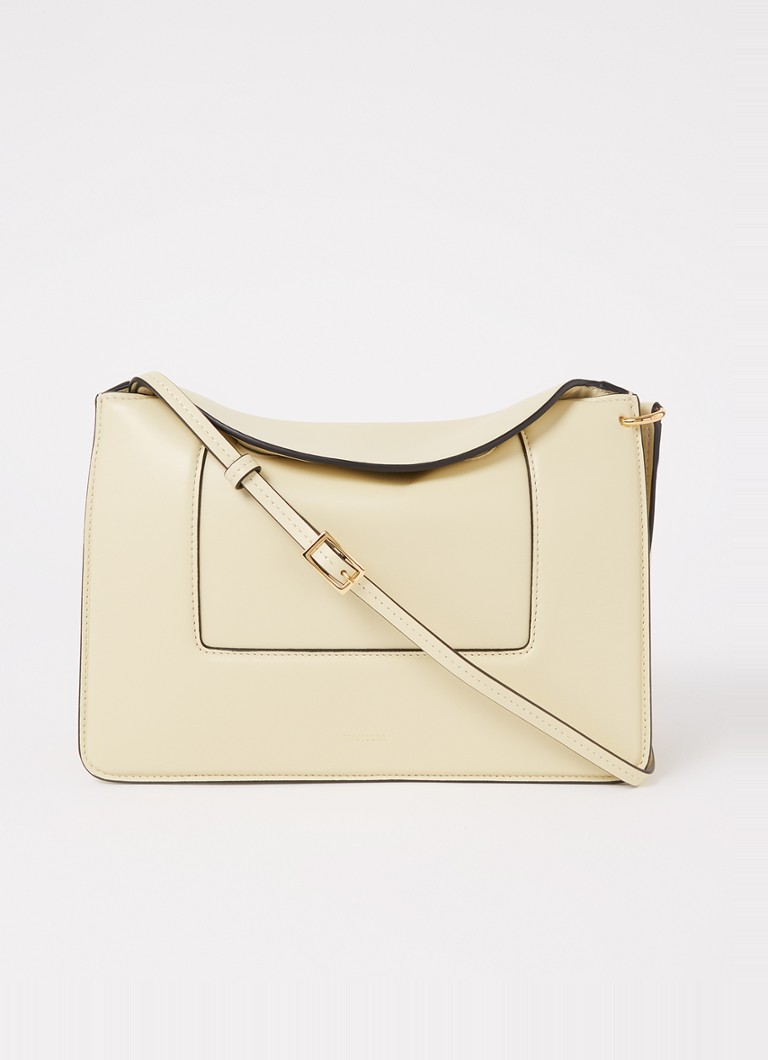 Wandler - Penelope schoudertas van kalfsleer - Creme