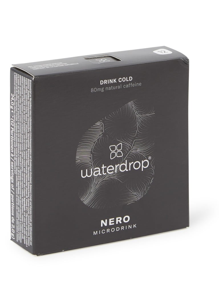 waterdrop - Nero Microdrink smaaktablet 12 stuks - Zwart