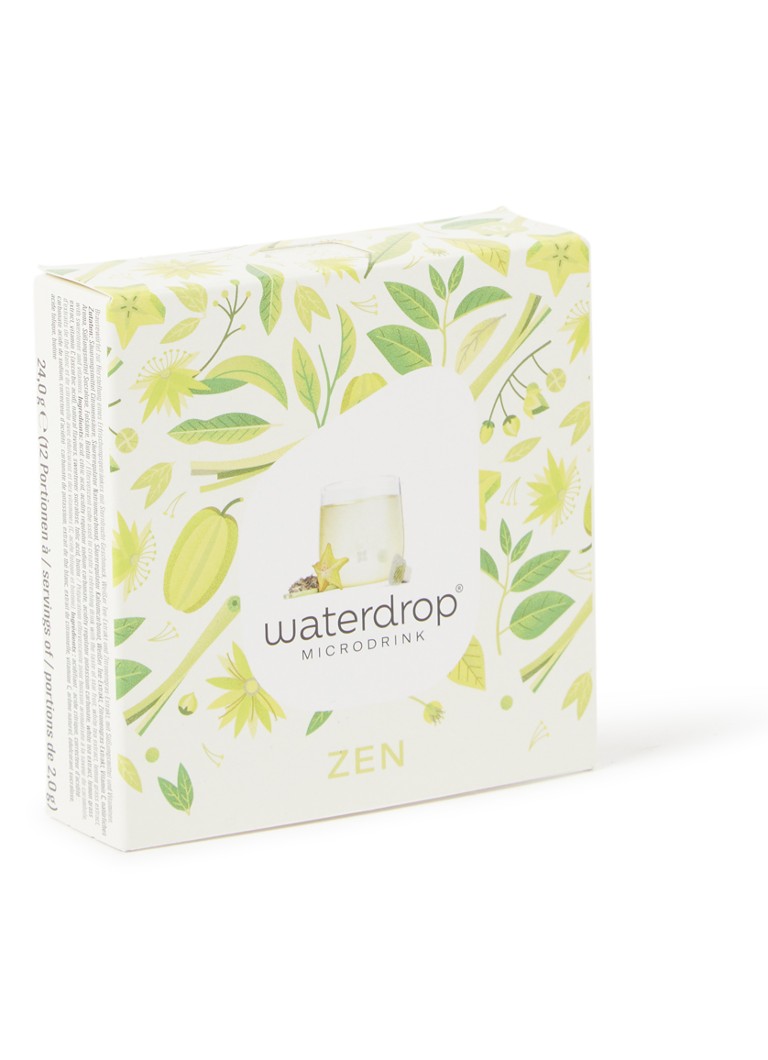 waterdrop - Zen Microdrink smaaktablet 12 stuks - Citroengeel