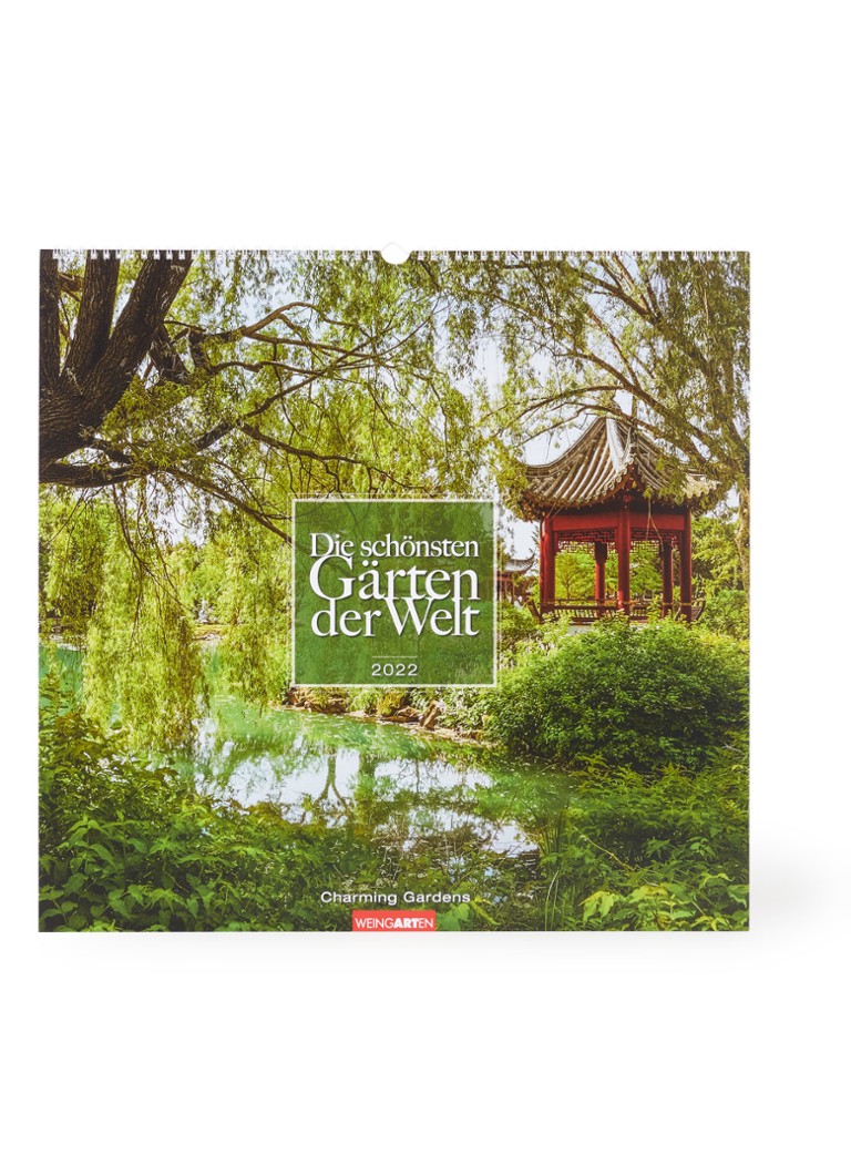 Weingarten - Calendrier Charming Gardens 2022 - Vert