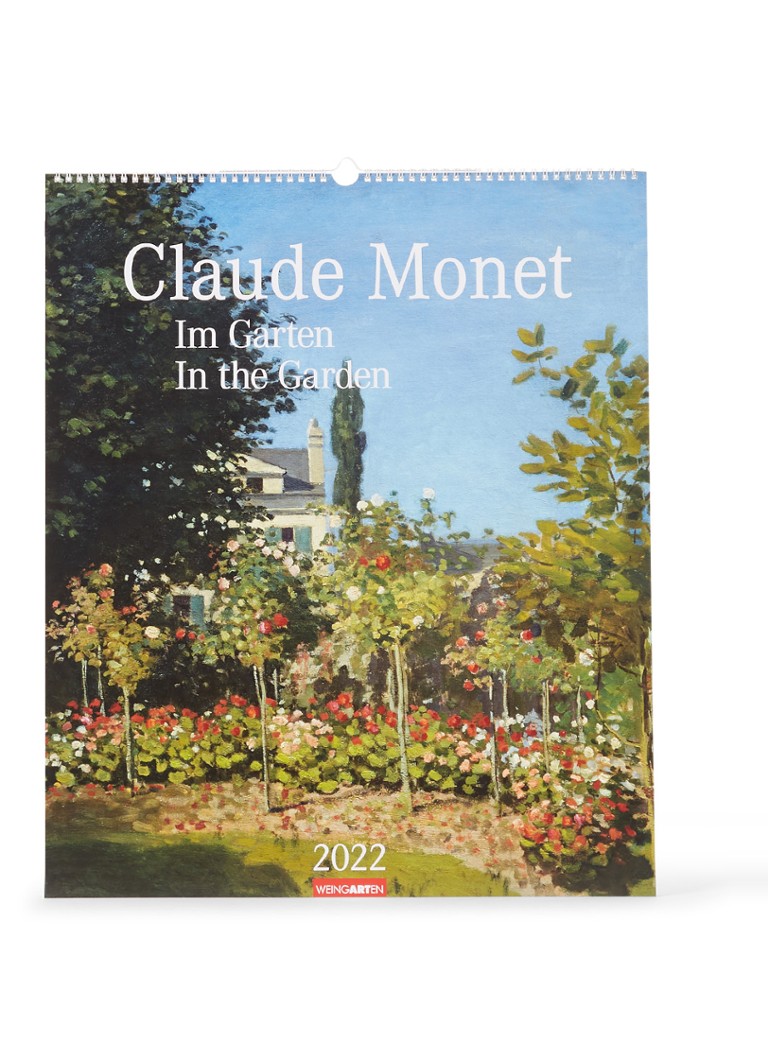 Weingarten - Claude Monet in the garden kalender 2022 - Multicolor