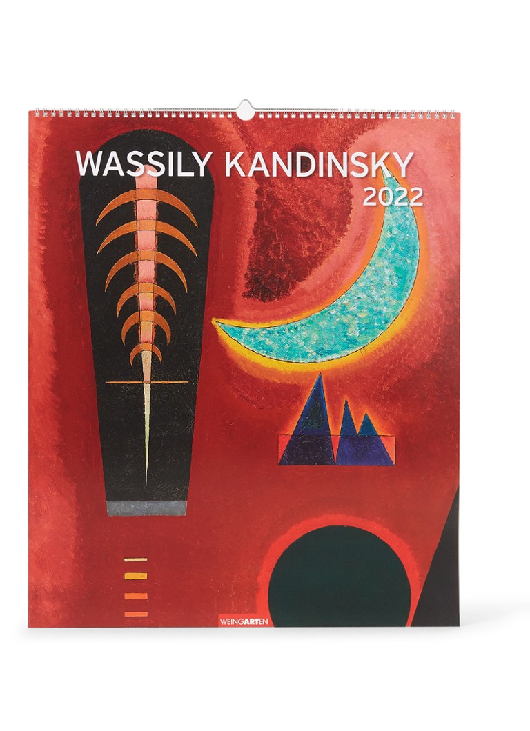 Weingarten - Wassily Kandinsky kalender 2022 - Rood