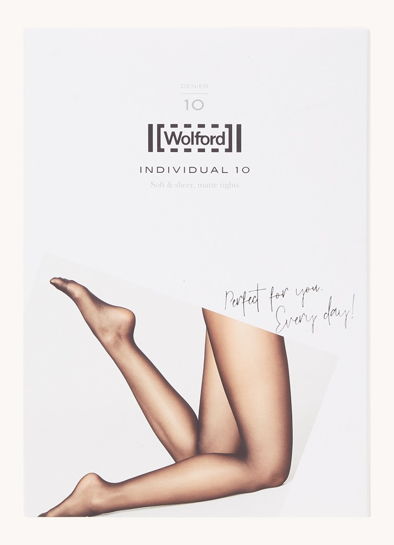 Wolford - Individual panty in 10 denier - Caramel - 4004