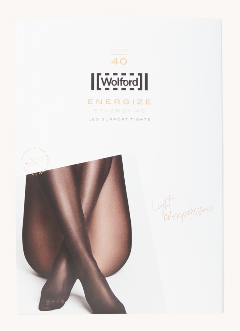 Wolford - Synergy Leg Support panty in 40 denier - Black - 7005
