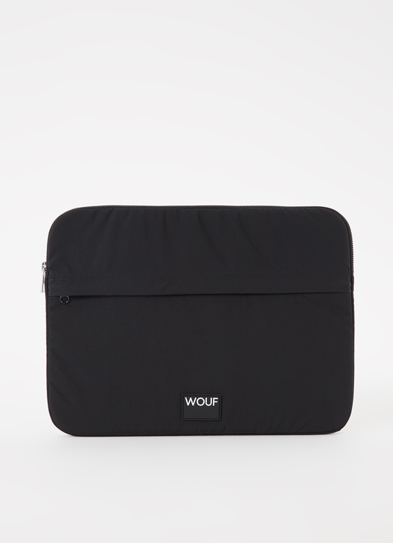 Wouf - Midnight laptophoes 13 en 14 inch - Zwart