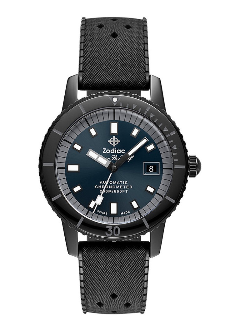 Zodiac - Horloge ZO9595 - Zwart
