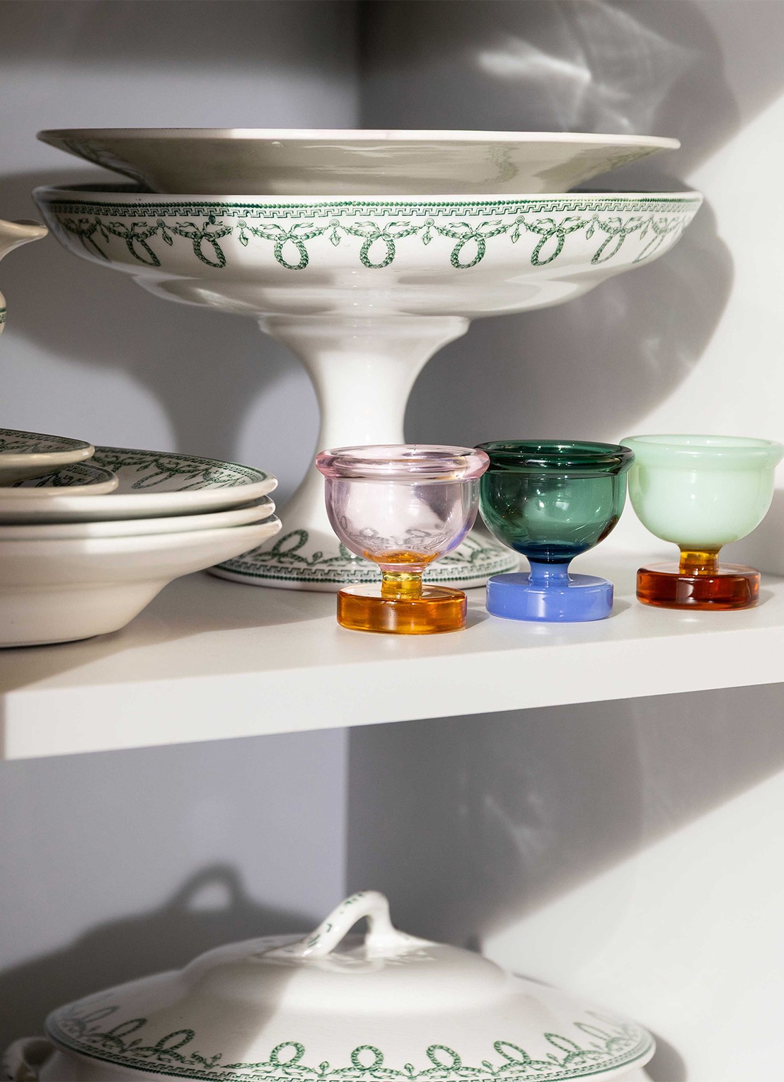 &Klevering Cantine eierdop 5,5 cm set van 2 - detail 4 groen
