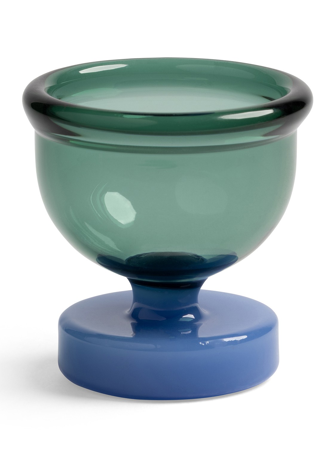 &Klevering Cantine eierdop 5,5 cm set van 2 - voorkant 3 groen