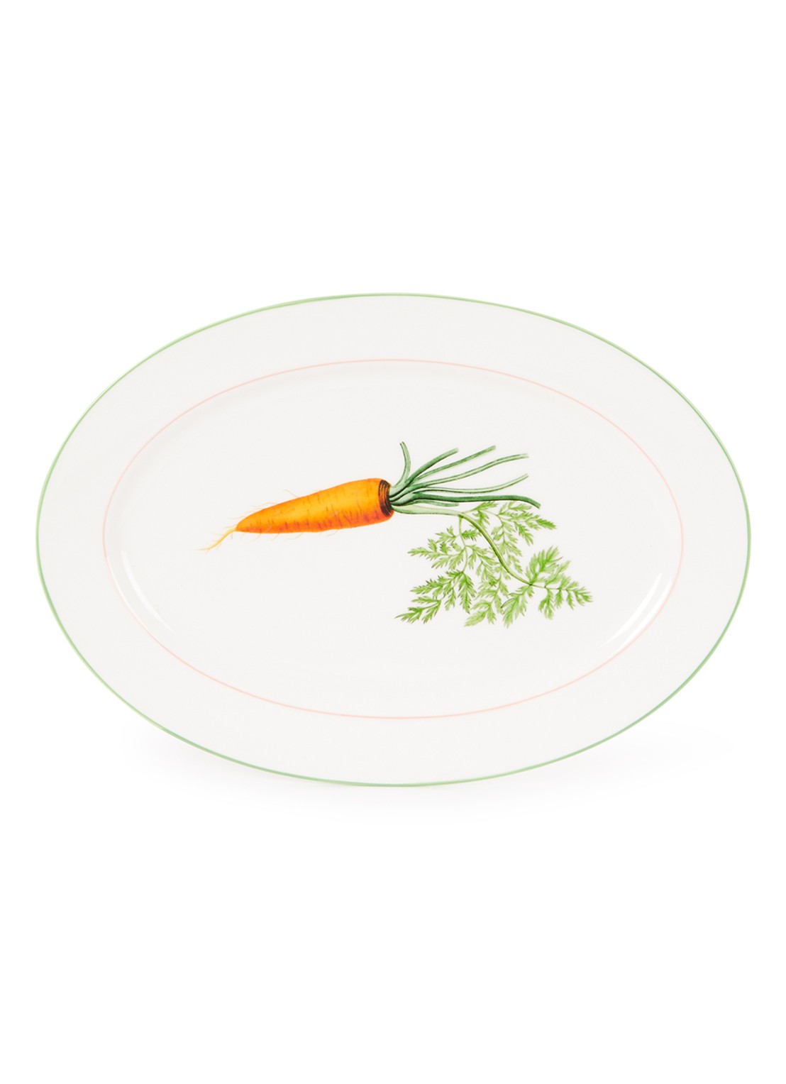 &Klevering Carrot serveerschaal 30 cm - voorkant 3 orange
