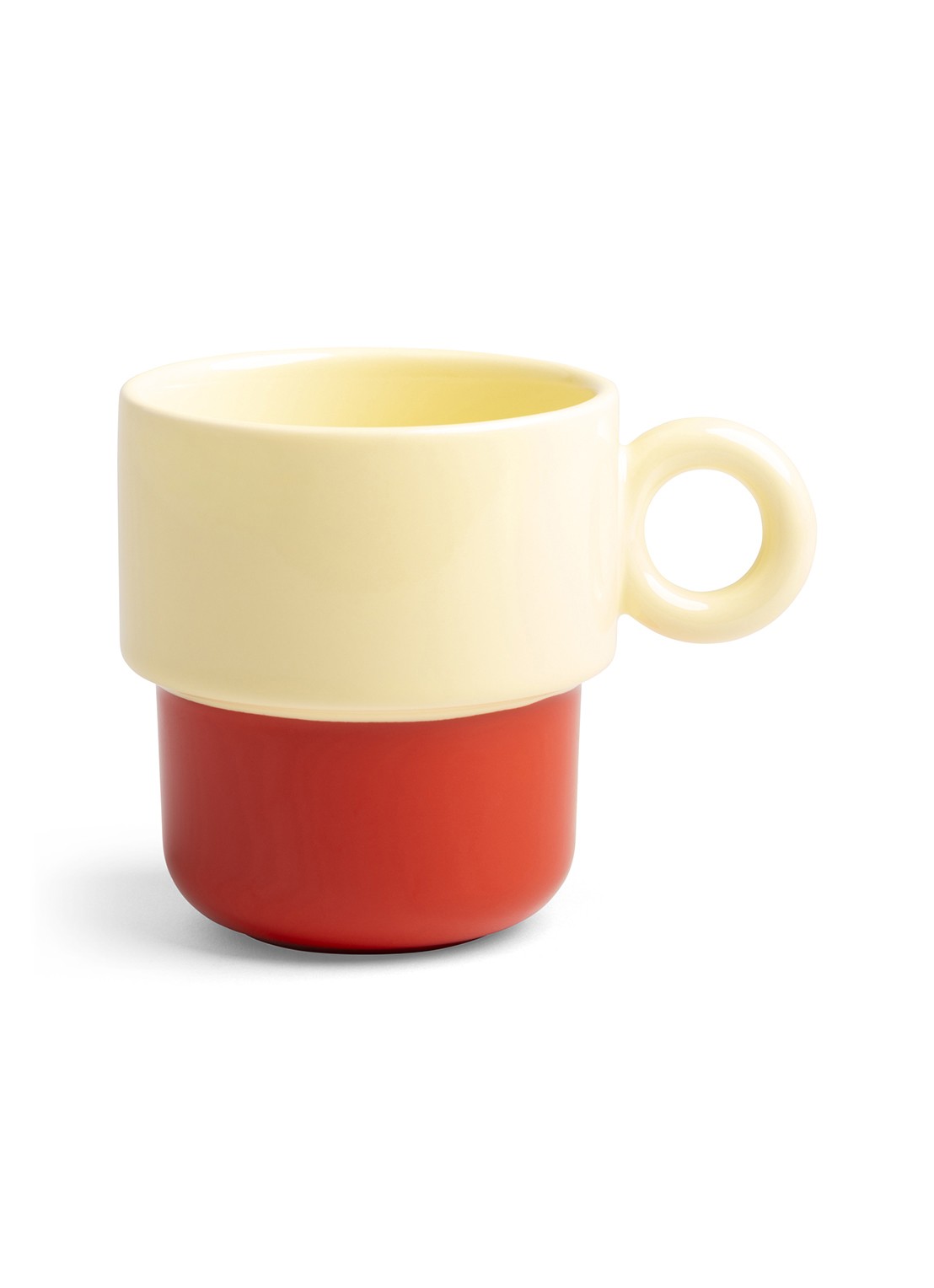 &Klevering Chiquito kopje 20 cl set van 2 - achterkant rood